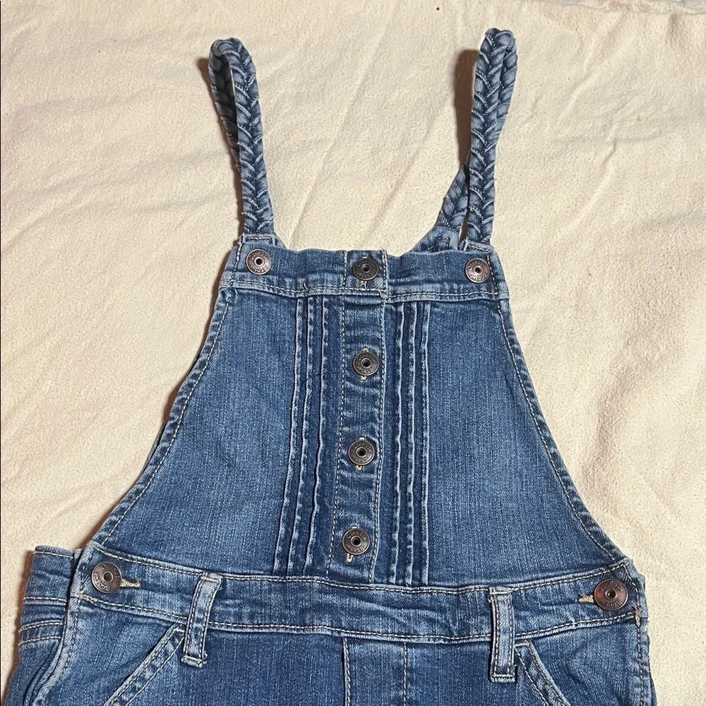 OshKosh B'gosh Blue and White Kids Overalls